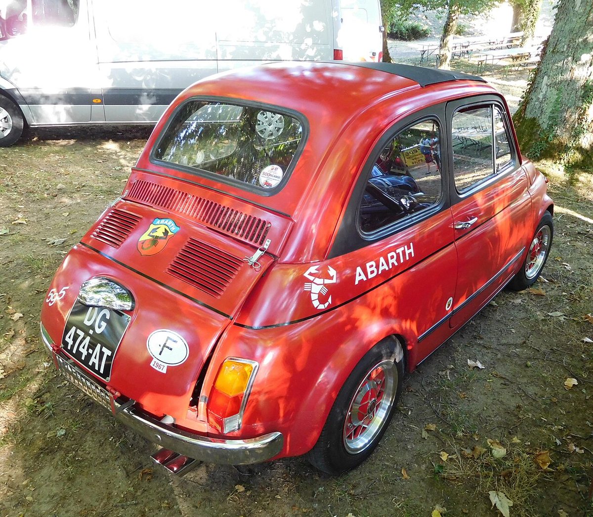 Abarth 595 Rear