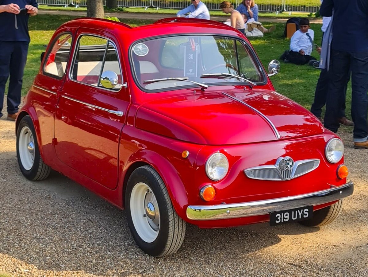 1962 Steyr-Puch 500 D in a museum display